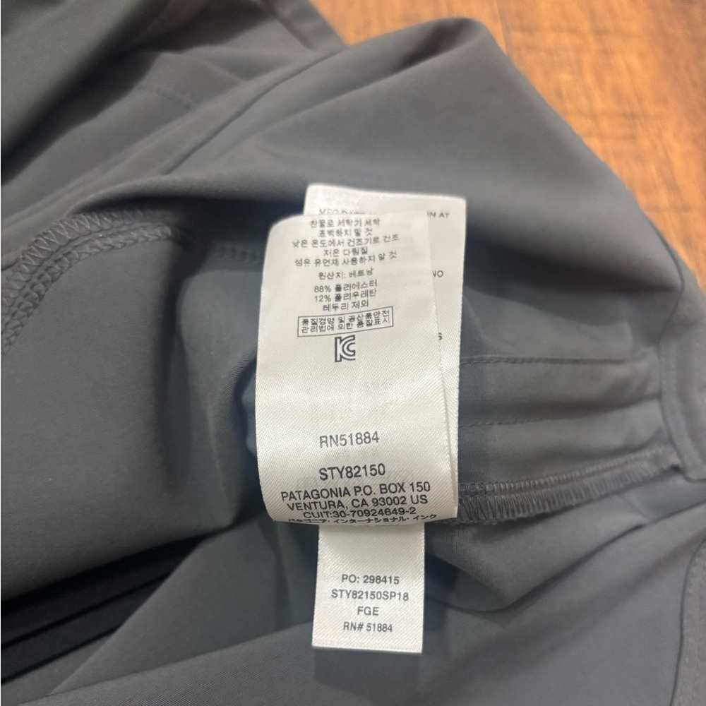 Patagonia Tech Skort in Gray Women’s Medium Hiking Outdoor Gorpcore Performance - Picture 7 of 13